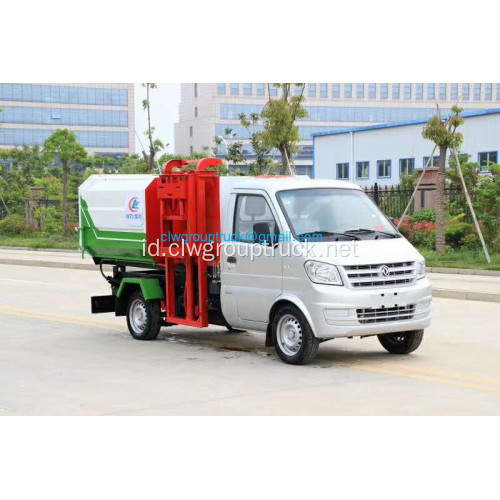 Dongfeng bongkar muat truk sampah